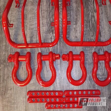 Powder Coating: Jeep,Clear Vision PPS-2974,Firecracker Red PSB-6500,Jeep Parts,Automotive