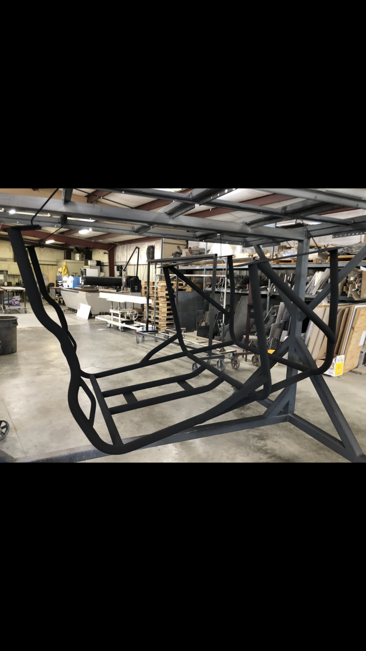 Toyota FJ40 Roll Cage featuring Epoxy Primer and Gloss Black ...