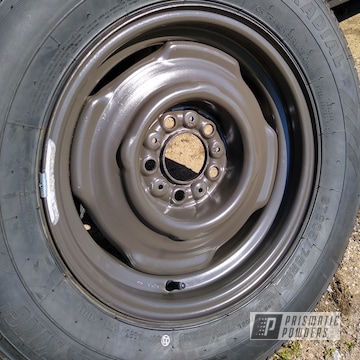 Powder Coated 15 Inch Mobile Trailer Wheels In Pss-6728