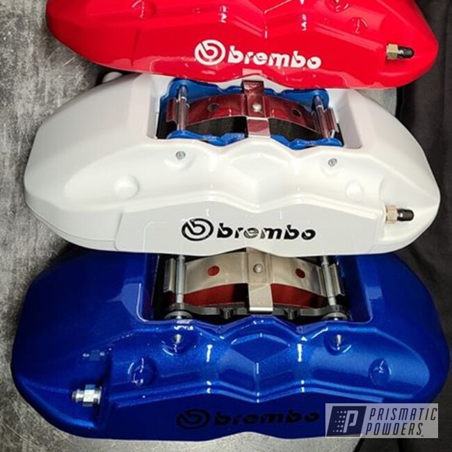 Brembo Brake Calipers in Clear Vision and Bright Orange