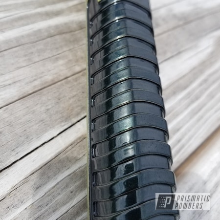 Powder Coating: Custom Lightsaber,Antiqued Brass PPB-1849,Infused Emerald PMB-6731,Miscellaneous