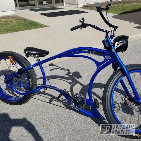 Powder Coating: LOLLYPOP BLUE UPS-2502,Bicycles,Custom Bicycle,Custom Bicycle Frame