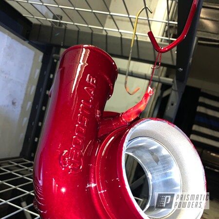 Powder Coating: Valve Cover,Turbo,Turbo Parts,Illusion Cherry PMB-6905,Clear Vision PPS-2974,Automotive