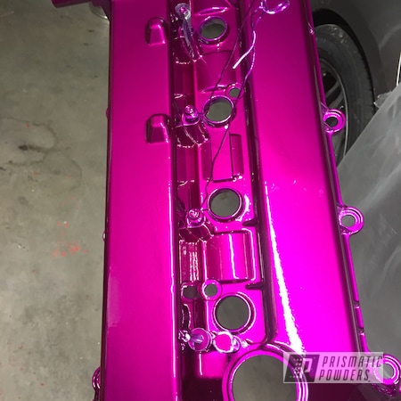 Powder Coating: Engine Parts,Clear Vision PPS-2974,Mazda,Automotive,Illusion Violet PSS-4514
