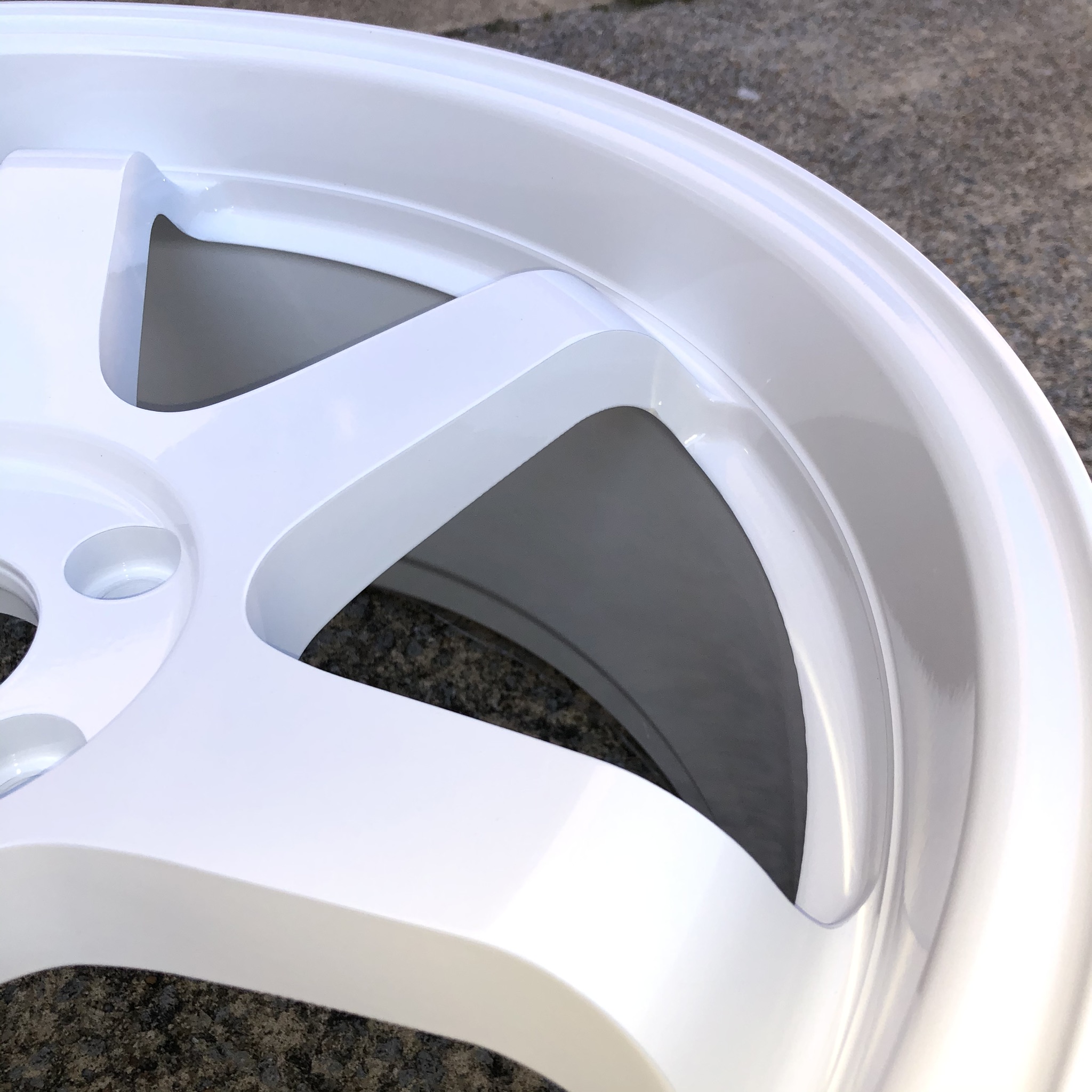 White Wrapped Rims All White Rims