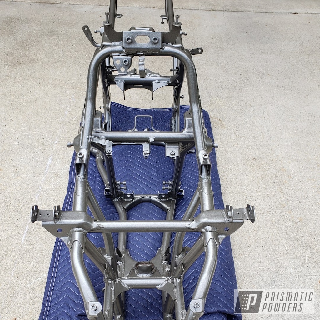 Yamaha Banshee ATV Frame with Seaside Bronze Prismatic Powders