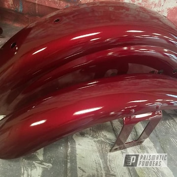Powder Coated Refinished Motorcycle Parts In Pps-2974 And Pmb-6905