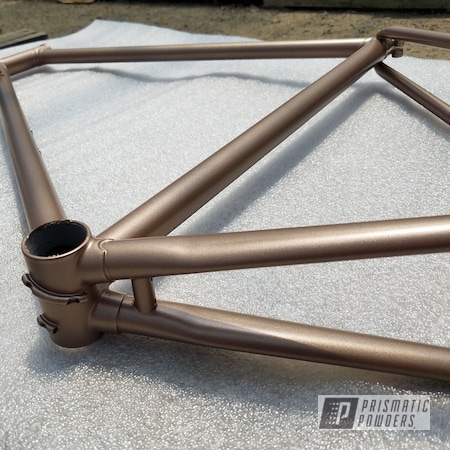 Powder Coating: Copper Jacket PMB-2562,Bicycles,Bicycle Fork,applied plastic coatings inc,Bicycle Frame