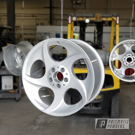 Powder Coating: Clear Vision PPS-2974,Alien Silver PMS-2569,Automotive,Wheels