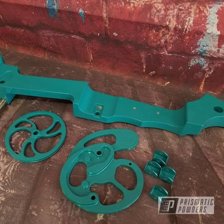 Powder Coating: Outdoor Sports,Archery,Bow,Indian Turquoise PSS-2791,Miscellaneous