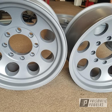 Powder Coating: Aluminum Wheels,18" Wheels,Graphite Stone PSB-6814,18" Aluminum Rims,Automotive Wheels,Automotive,Wheels