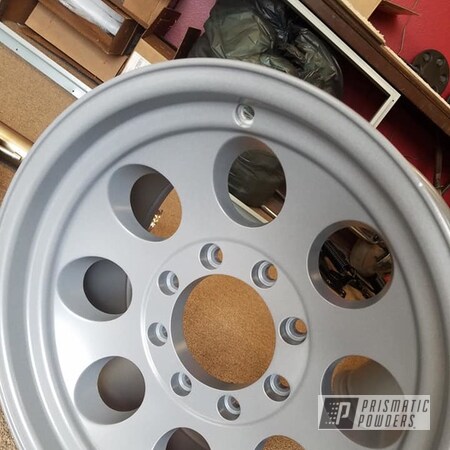 Powder Coating: Aluminum Wheels,18" Wheels,Graphite Stone PSB-6814,18" Aluminum Rims,Automotive Wheels,Automotive,Wheels