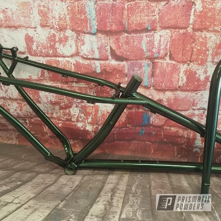 Powder Coating: Bike Parts,Misty Emerald PMB-1006,Bicycle Frame