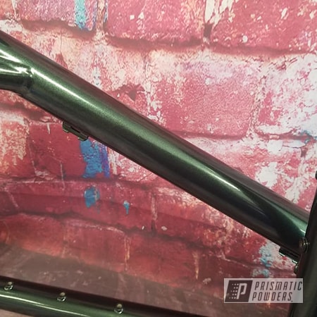 Powder Coating: Bike Parts,Misty Emerald PMB-1006,Bicycle Frame