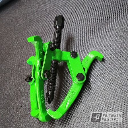 Powder Coating: Ink Black PSS-0106,Tool,Automotive Parts,Car Parts,CAST,Automotive,Industrial,Tacate Green PSS-0116,Puller