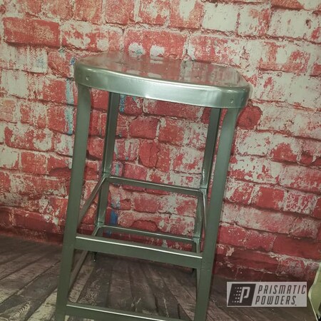 Powder Coating: POLISHED ALUMINUM HSS-2345,Patio Furniture,Bar Stool,Clear Vision PPS-2974,Outdoor Furniture,Furniture