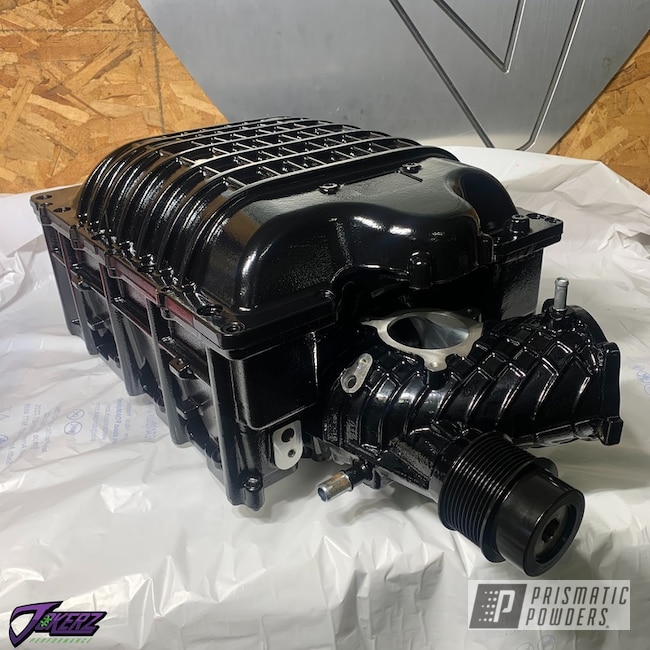Powder Coated Dodge Hellcat Supercharger In Pss-0106