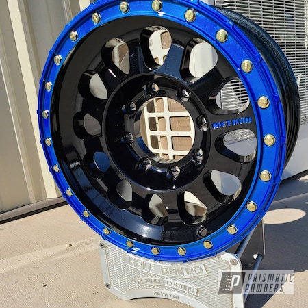 Powder Coating: Ink Black PSS-0106,Clear Vision PPS-2974,Illusion Blueberry PMB-6908,Automotive,Method,Super Duty,Wheels