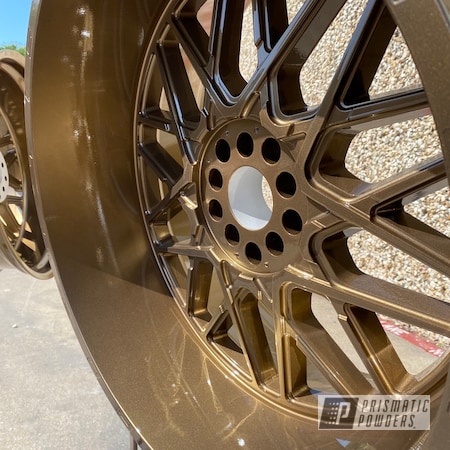 Powder Coating: Wheels,Automotive,Clear Vision PPS-2974,#TIS,Highland Bronze PMB-5860,Ford