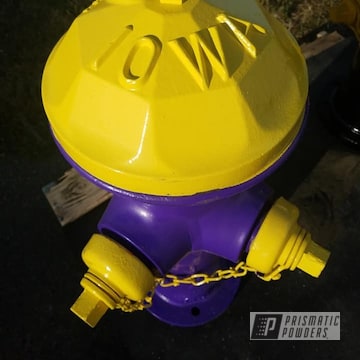 Powder Coated Vintage Fire Hydrant In Pmb-2054 And Ral 1018