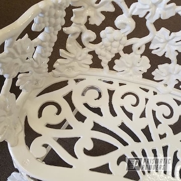 Powder Coated Refinished Cast Iron Bench In Pss-5690