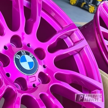 Powder Coated 19 Inch Aluminum Bmw Wheels In Pps-2974 And Pmb-10046