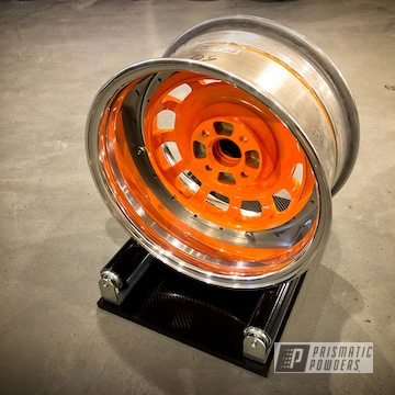 Powder Coated Vw Mk1 Scirocco Wheels In Pps-2974 And Pmb-4209