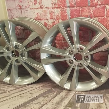 Powder Coated 18 Inch Aluminum Rims In Pps-2974 And Hss-2345