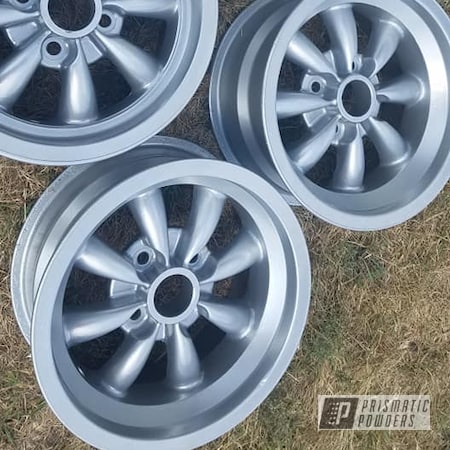 Powder Coating: 15" Aluminum Rims,Automotive Rims,Automotive Wheels,Automotive,Aluminum Rims,Crushed Silver PMB-1544,Wheels