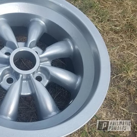 Powder Coating: Wheels,Automotive,Aluminum Rims,15" Aluminum Rims,Crushed Silver PMB-1544,Automotive Rims,Automotive Wheels