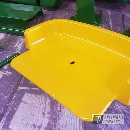 Powder Coating: RAL 1018 Zinc Yellow,Tractor Green PSS-4517,Kids Toys,John Deere,Pedal Car,Tractor Parts