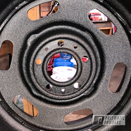 Powder Coating: Wheels,Automotive,Dodge,Mopar,18" Aluminum Rims,Desert Nite Black PWS-2859