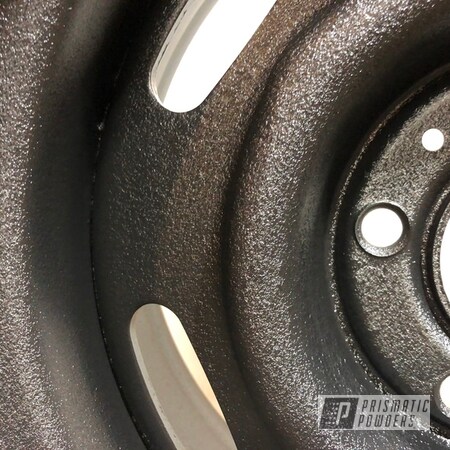 Powder Coating: Wheels,Automotive,Dodge,Mopar,18" Aluminum Rims,Desert Nite Black PWS-2859