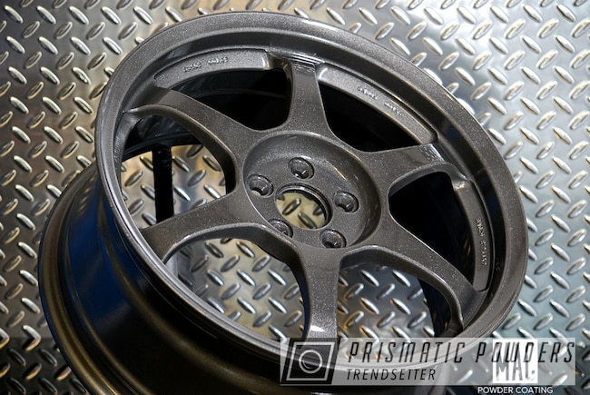 Powder Coating: Wheels,Automotive,Gateway Grey PMB-7073,Rims,SSR,18" Wheels,18" Aluminum Rims
