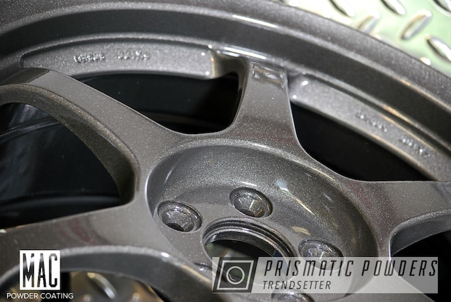Powder Coating: Wheels,Automotive,Gateway Grey PMB-7073,Rims,SSR,18" Wheels,18" Aluminum Rims