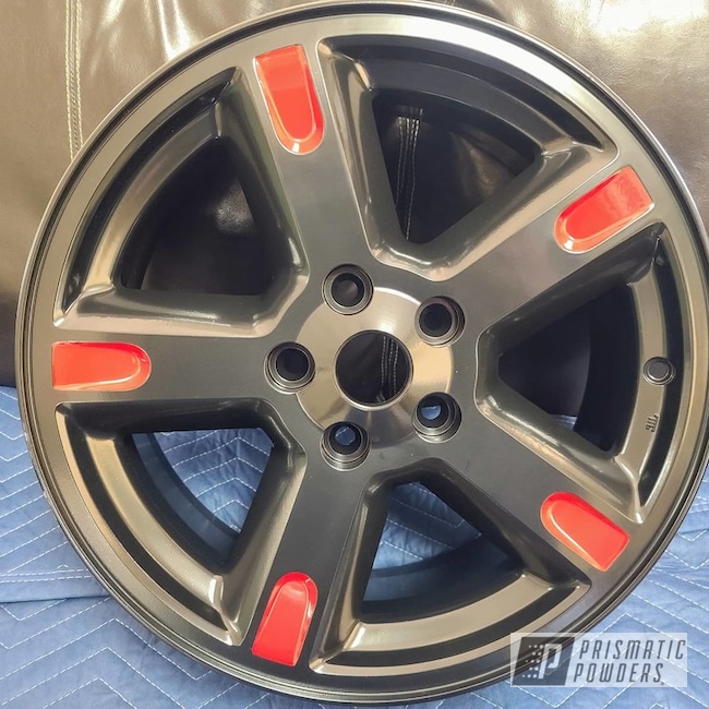 Powder Coated Dodge Nitro Wheels In Pss-1523 And Pss-2266