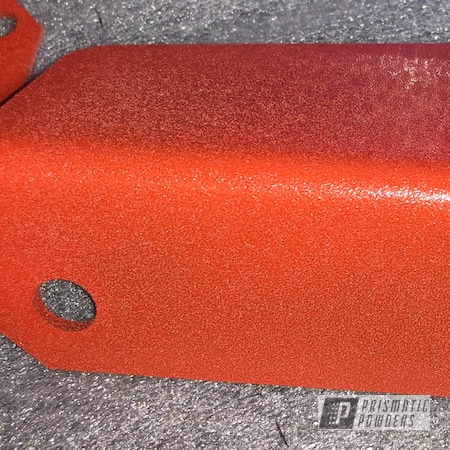 Powder Coating: Custom,Stark Orange Texture PTB-8141,parts,X1-Reaper Powder Coating System,Powder Coating Machine