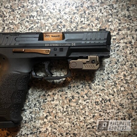 Powder Coating: Handgun,Heckler & Koch VP9,Gun,9mm,Sable Brown II PPB-5972