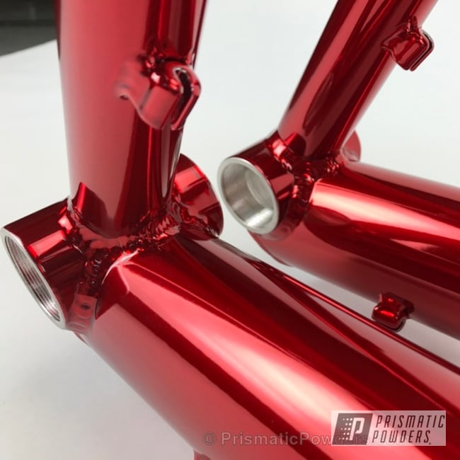 Dazzling Red over Super Chrome | Gallery Project | Prismatic Powders