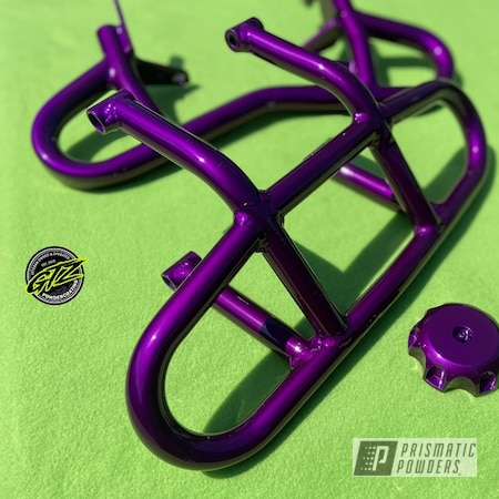 Powder Coating: Clear Vision PPS-2974,Automotive,Illusion Violet PSS-4514,ATV