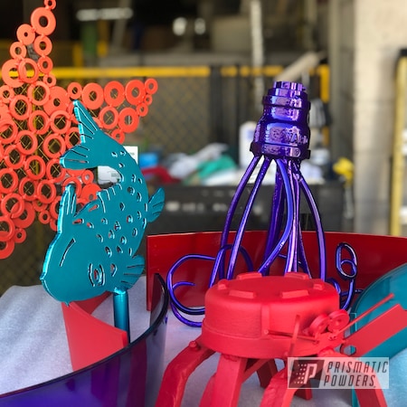 Powder Coating: Metal Art,AQUA CLEAR UPS-1680,Candy Purple PPS-4442,Illusion Lime Time PMB-6918,Candy,Rancher Red PPB-6415,Accessories,Clear Vision PPS-2974,Illusions,Illusion Orange PMS-4620,Illusion Smurf PMB-6909