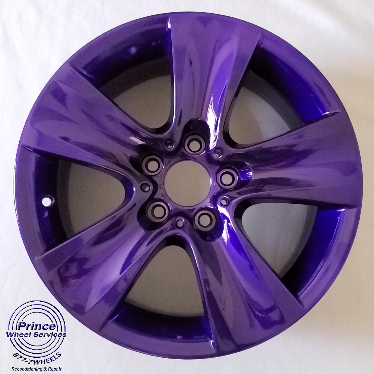 Two Stage Rims finished in Candy Purple and Super Chrome II | Prismatic ...
