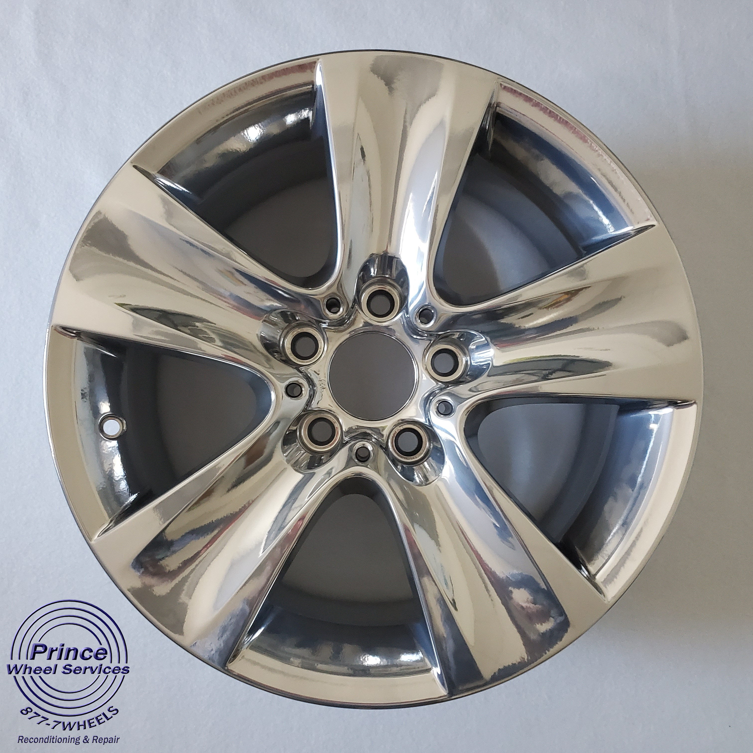 BMW Rims finished with Super Chrome II | Prismatic Powders