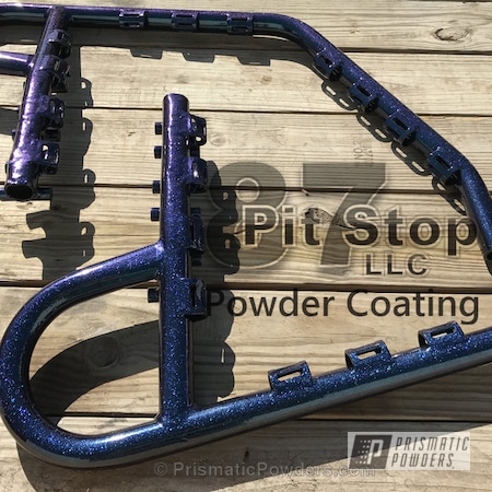 Powder Coating: Chameleon Teal PPB-5733,Ink Black PSS-0106,ATV Parts,ATV