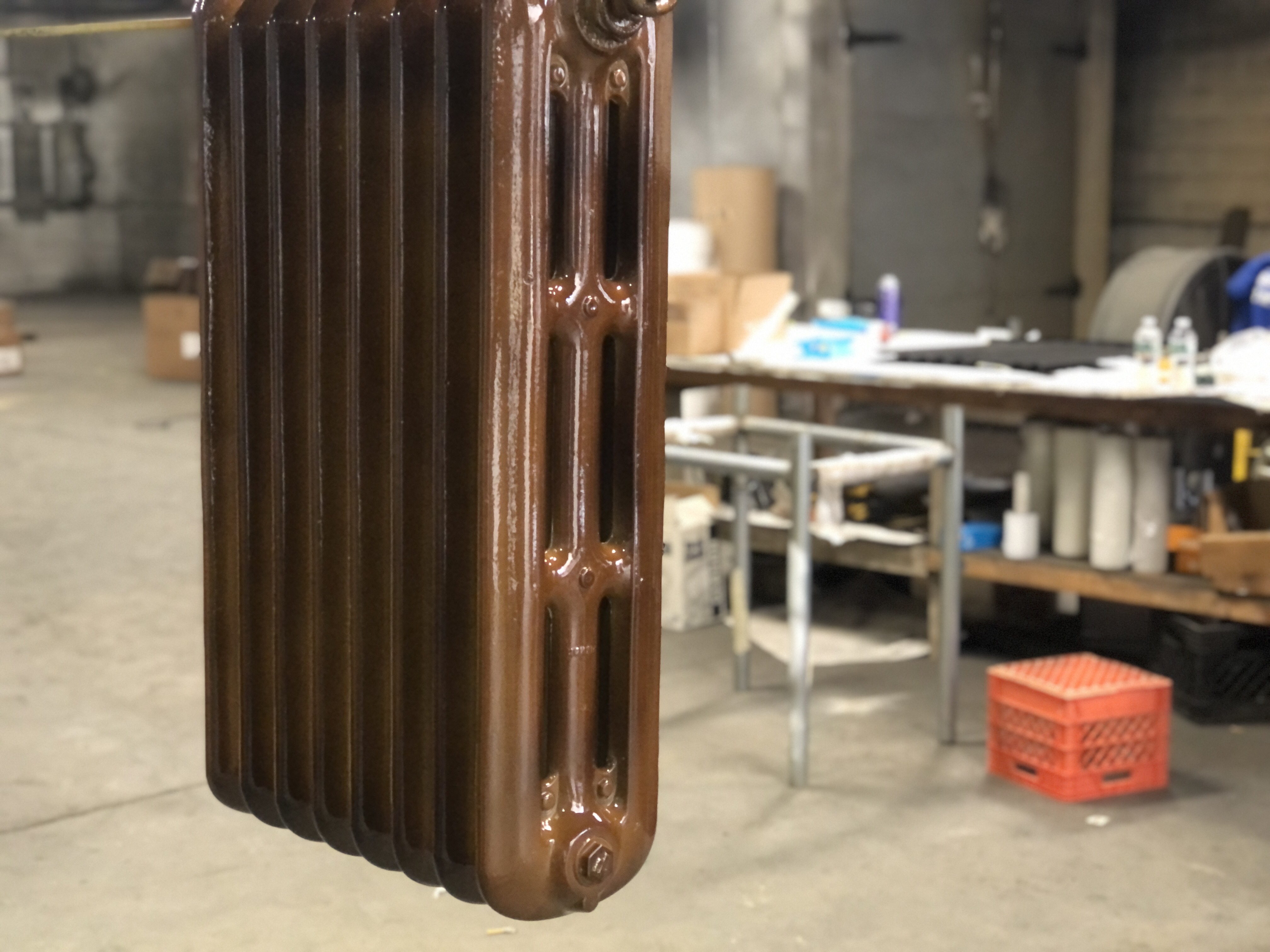 Ancient Gold Radiator Antique Radiator with Gold Metallic and Monaco Copper | Prismatic Powders