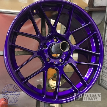 Powder Coated Aluminum Wheels In Psb-4629 And Pps-2974