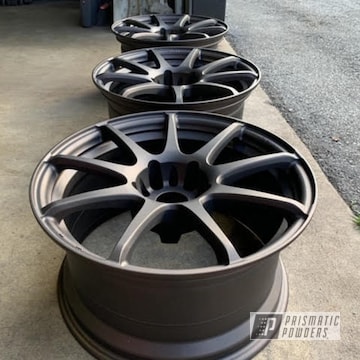 Powder Coated Set Of 18 Inch Rims In Pmb-6407