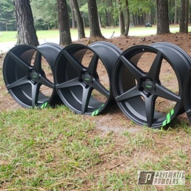 Powder Coated 20 Inch Dodge Charger Rims In Uss-1522 And Pss-1070