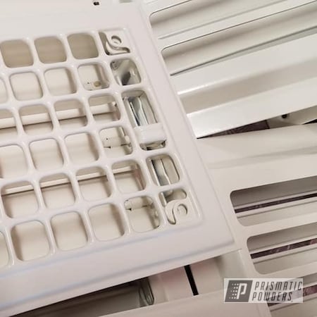 Powder Coating: Off White II PSB-2543,Heater Vents,House Duct Vents,Vintage Heat Vents