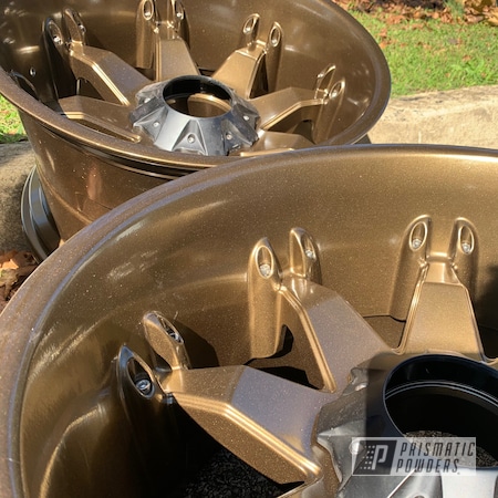 Powder Coating: 4x4,20" Wheels,Fuel Wheels,Bronze Chrome PMB-4124,Automotive,Wheels